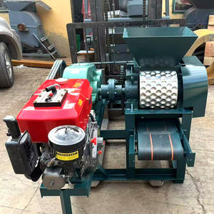 Zugelassene Rollenballpresse Kissenform Holzkohlebrikett-Maschine Kohle-Holzkohle Ovale Form Brikettiermaschine - Product Image 4