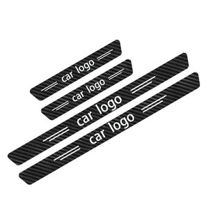 Boîte arrière pare-chocs 3D carbone fibre <span class=keywords><strong>de</strong></span> carbone voiture autocollant bricolage pâte protecteur bande <span class=keywords><strong>seuil</strong></span> <span class=keywords><strong>de</strong></span> <span class=keywords><strong>porte</strong></span> pour tesla modèle 3 X S Y accessoires - Product Image 1