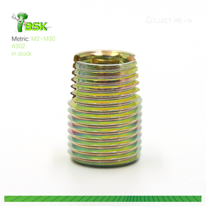 Tipi 302 Hex soket oluklu dişli kendini vurarak ekle konu somun mobilya ahşap iplik ekle - Product Image 3