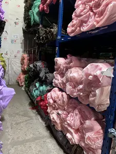 STOCK de 210T en tissu gaufré pour la doublure des vêtements et des sacs