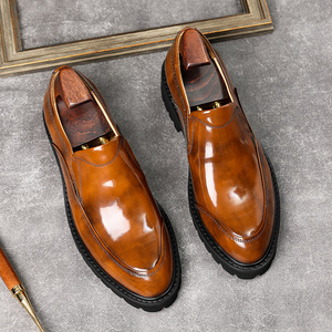 Zapatos de Cuero Genuino de Alta Calidad para Hombre, Estilo Británico, Talla Grande, Nueva Colección en Oferta - Product Image 5