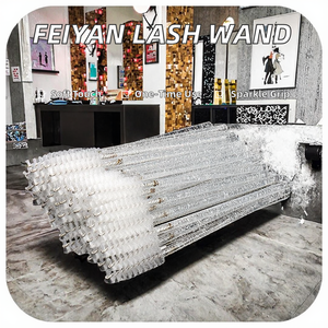 แปรงมาสคาร่าแบบใช้แล้วทิ้ง 50 ชิ้น ด้ามไนลอนวิบวับ สำหรับต่อขนตา - Product Image 3