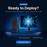 Mini PC Thin Client Cloud Terminal con Software de Restauración de Sistema, Gestión Remota, Computadora de Escritorio para Oficina y Escuela