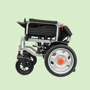 Fauteuil roulant en acier au carbone <span class=keywords><strong>Smart</strong></span> <span class=keywords><strong>Drive</strong></span> avec fauteuil roulant électrique pliable à double moteur 250W * 2 pour handicapés - Product Image 4