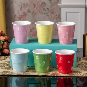 Simple Bone China Anti-Scalding Hand-Held Coffee Cup Disposable <b>Microwave</b> Dishwasher Safe Animal Pattern Gift Box for Back - Product Image 1