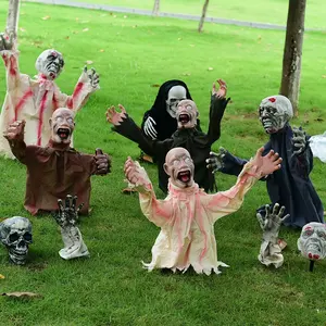 Halloween Decorations Outdoor Scary Halloween Props Zombie Groundbreaker Creepy Halloween Prop