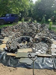 Fabrikant Op Maat Blad <span class=keywords><strong>Epdm</strong></span> <span class=keywords><strong>Rubber</strong></span> Waterdicht Membraan Modern Ontwerp 1Mm 1.2Mm Vijver Liner Groothandel - Product Image 2