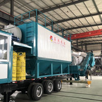 Centrale mobile de mélange d'asphalte continu 60 TPH – Machine à asphalte, station de mélange d'asphalte
