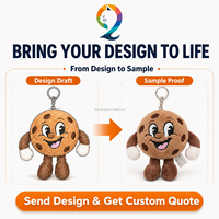 Fabricant d'animaux en peluche personnalisés, breloques en peluche de 11 cm brodées en forme de mouton de dessin animé, jouets en peluche, pendentifs de sac