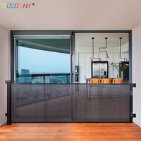 Clôture de porte de sécurité pour escaliers barrière de bébé rétractable en maille PVC