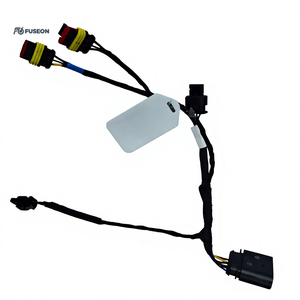 汽车光传感器线束总成 IP67 防水 Y 型分线汽车线束 OEM 定制 12V 24V - Product Image 1