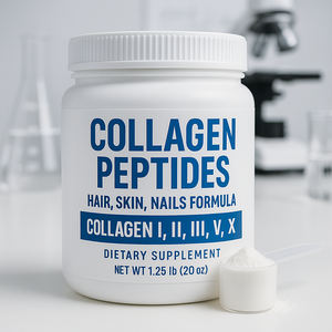 Poudre <span class=keywords><strong>de</strong></span> <span class=keywords><strong>Collagène</strong></span> <span class=keywords><strong>Marin</strong></span> <span class=keywords><strong>Hydrolysé</strong></span> Complexe <span class=keywords><strong>de</strong></span> Peptides <span class=keywords><strong>de</strong></span> <span class=keywords><strong>Collagène</strong></span> avec Biotine pour la Beauté - 300g Poudre Minceur pour Femmes Certifiée par un tiers - Product Image 3