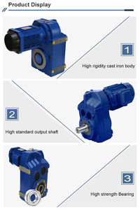 F/FA/<span class=keywords><strong>FF</strong></span>/FAF67 Moteur à engrenages à arbre parallèle Boîte de vitesses hélicoïdale avec réducteur de vitesse à arbre de sortie creux pour treuil minier - Product Image 6