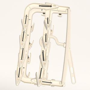 Tendedero Plegable con 24 Pinzas <span class=keywords><strong>para</strong></span> <span class=keywords><strong>Ropa</strong></span>, Perfecto <span class=keywords><strong>para</strong></span> <span class=keywords><strong>Colgar</strong></span> y Secar Calcetines, <span class=keywords><strong>Ropa</strong></span> <span class=keywords><strong>Interior</strong></span> y Toallitas Pequeñas - Product Image 2