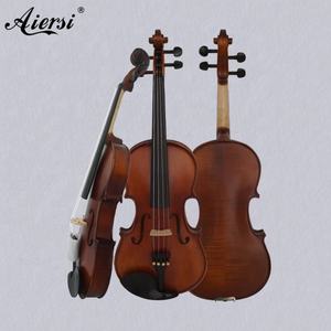 Gran oferta de Violín de madera maciza <span class=keywords><strong>4</strong></span> <span class=keywords><strong>4</strong></span> Profesional de tamaño completo buenos precios instrumento Musical mate Flamed Back Violino de China - Product Image 4