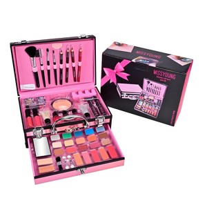 1104B1 Kit completo de maquillaje de belleza profesional para mujer, juego completo de caja de papel, caja de maquillaje de cosméticos de lujo, juegos de regalo todo en uno - Product Image 1