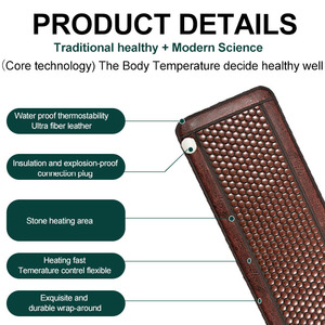 Estera de calefacción de turmalina, turmalina, piedra de germanio, colchón de terapia de masaje infrarrojo lejano, cojín para sofá, cojín para asiento de silla de salón - Product Image 3