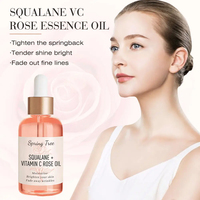 Sérum à l'huile de squalane de haute qualité, soin de la peau de qualité supérieure, massage corporel, 100% pur, végan, biologique, huile essentielle de rose pour le visage