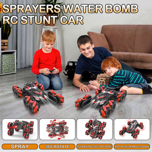 <span class=keywords><strong>Voiture</strong></span> RC 8 roues motrices pour drift, avec bras oscillant, cascades, conduite latérale et tête en l'air, avec pulvérisation, lumière LED et musique - Product Image 3