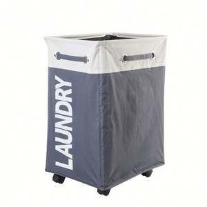 <b>Laundry</b> <b>Basket</b> Sets Canvas Fabric 3 Tier <b>Collapsible</b> <b>Laundry</b> <b>Basket</b> with Drain Plug Cotton <b>Laundry</b> <b>Basket</b> for Kids - Product Image 1