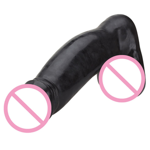 2025年新款热门巨大假阳具性玩具成人情趣用品巨大黑色假阳具 - Product Image 4