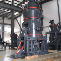 Broyeur Raymond à haute pression réglable pour minerais, broyeur ultra-fin, roulement de moteur, marque Sinoma, 1,0-4 T/h