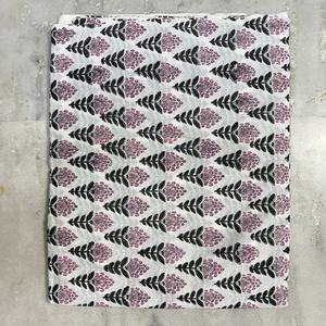 Tela de Algodón Indio de Alta Calidad, Ecológica, Suave, Color Rosa Floral, Lisa, para Vestidos de Niñas y Niños, por Yarda, Origen Indio - Product Image 4