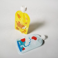 Pochettes refermables personnalisées sans BPA pour aliments bio faits maison pour bébés, tout-petits et enfants, avec fermeture éclair réutilisable