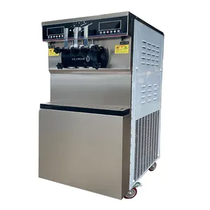 Factory Direct Shipping Small Ice Cream Machine Three Flavors Ice Cream Machine Soft Ice Cream