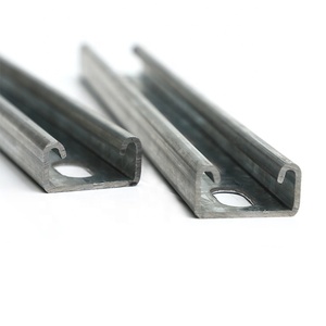 Tùy chỉnh <span class=keywords><strong>U</strong></span> kênh xà gồ cấ<span class=keywords><strong>u</strong></span> trúc unistrut kênh thép mái giàn thép mạ kẽm hồ sơ C kênh giá mỗi tấn - Product Image 4