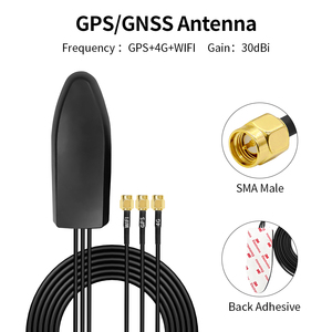 Mới 3 trong 1 2G 3G 4G GPS GSM wifi xe Antenna mô-đun Kết nối GPS + Wifi + GSM ô tô GPS navigation với 3m cáp - Product Image 3