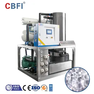 Commercial Crystal Solid Tube Ice Machine 5000kg/Day