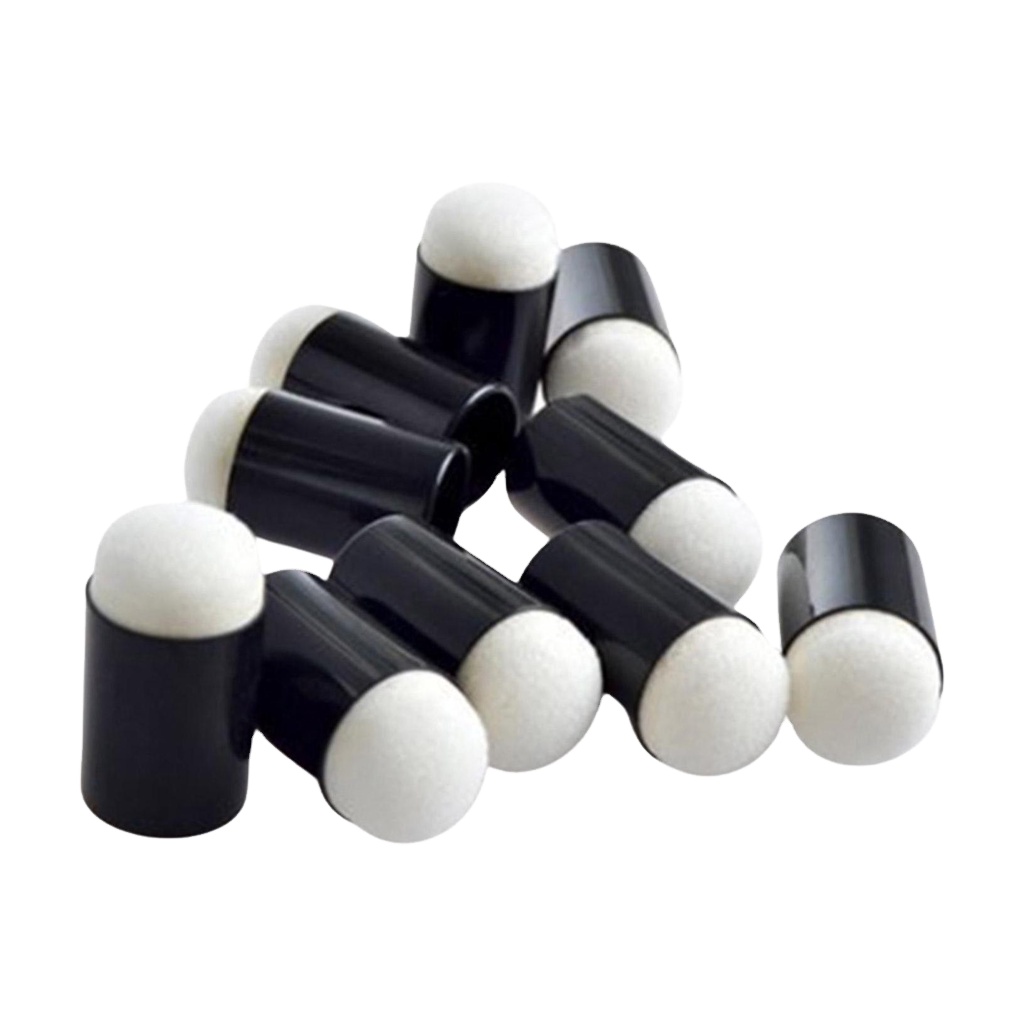 Цветная губка для рисования на заказ, граффити, двойная губка для рисования на пальцах, губка для штамповки чернил