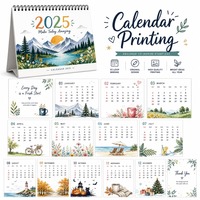 Impression de calendriers de haute qualité, papier photo, papier pour décoration murale, impression à la demande, services d'impression personnalisés
