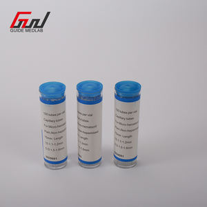 Tabung Kapiler 75mm untuk Pengambilan Darah, Merah Medis untuk Laboratorium dan Biru Non-Herpanized - Product Image 2