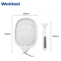 Lampe anti-moustiques électrique Weidasi, vente directe d'usine, accessoires de montage, raquette anti-moustiques