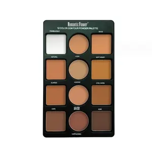 Bronzer Poeder Groothandel Cosmetica Private Label Make-Up Contour Palet Concealer Palet Concealer Kit 12 Kleuren