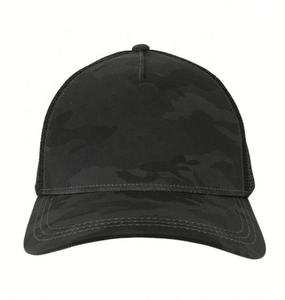 Sombrero de malla de camionero de 6 paneles de algodón 100% personalizado de fábrica, sombrilla de alta calidad, estilo Hip Hop para uso informal al aire libre, MOQ bajo barato - Product Image 4