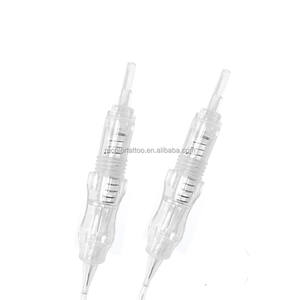 Cartucho de aguja de máquina de perla negra de acero inoxidable de alta calidad aguja de cartucho de tatuaje de cejas de maquillaje permanente - Product Image 1