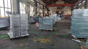 <span class=keywords><strong>Cage</strong></span> de stockage galvanisée pliable pour entrepôt robuste de haute qualité et de grande capacité vente à chaud en usine vente directe - Product Image 5