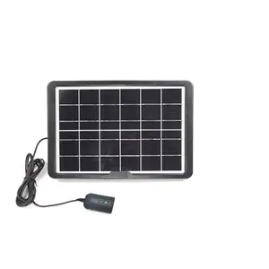 Mono Kristallijne Zonnepanelen Usb Uitgang Populaire Mini Zonnepaneel Voertuig Gemonteerde Zonnepanelen Voor Outdoor Bewakingscamera