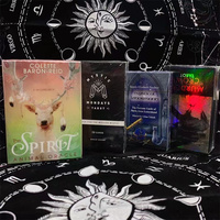 Englische Wahrsage-Tarot-Orakelkarten Umweltfreundliches Positives Affirmations-Deck Papier-Tarotkarten mit Anleitungsbuch zum Verkauf
