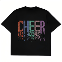 Nouveaux transferts thermocollants en strass personnalisés pour T-shirts