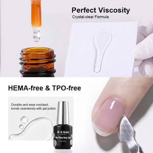 Gel <span class=keywords><strong>Base</strong></span> Professionale 18g Senza Filettatura, Trasparente Cristallino, Resistente all'Usura, per Protezione e Salute delle Unghie Naturali - Product Image 4