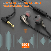 Écouteurs filaires de jeu 3,5 mm SOMIC TONE, basses profondes, stéréo, intra-auriculaires avec micro pour téléphone portable, ordinateur portable