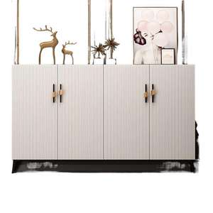 Solid Wood Multi Layer <b>Shoe</b> Cabinet <b>Large</b> Capacity Storage Entryway Home Use Space Saving Design - Product Image 5