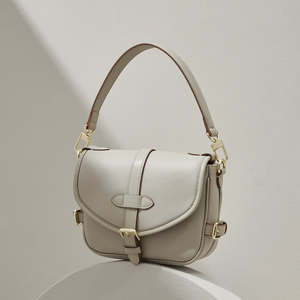 Sac bandoulière en cuir véritable pour femme, très tendance, sacoche de bras à la mode pour femme - Product Image 3