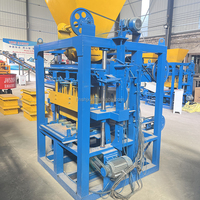 Équipement de fabrication de briques en ciment de type Shihang 4-26, ensemble complet de machine à briques perméables automatique pour usage domestique, cuisson 220V/380V