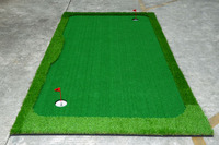 1X3m équipement d'entraînement intérieur Simulation Golf Greens gazon artificiel tapis de putting pour Putt Trainer