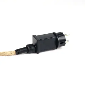 250V AC dc power extension corde led lamp power cord 12v non-polarized power cord